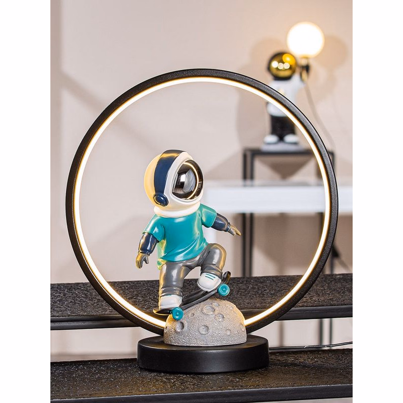 LED lampa pre astronautov "Apollo", modrá
