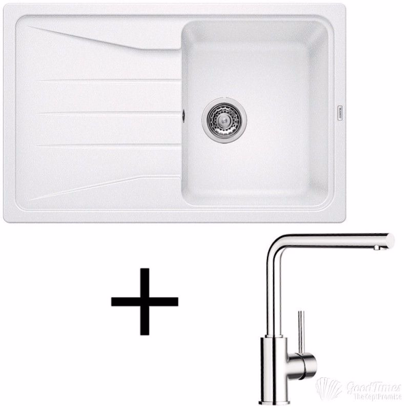 Blanco Set Sona 45 S + Mila chróm biela + Dodatočná extra zľava 5% po vložení do košíku !