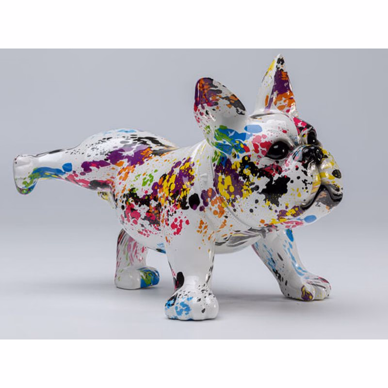 Splash Bulldog dekorácia mix 32 cm