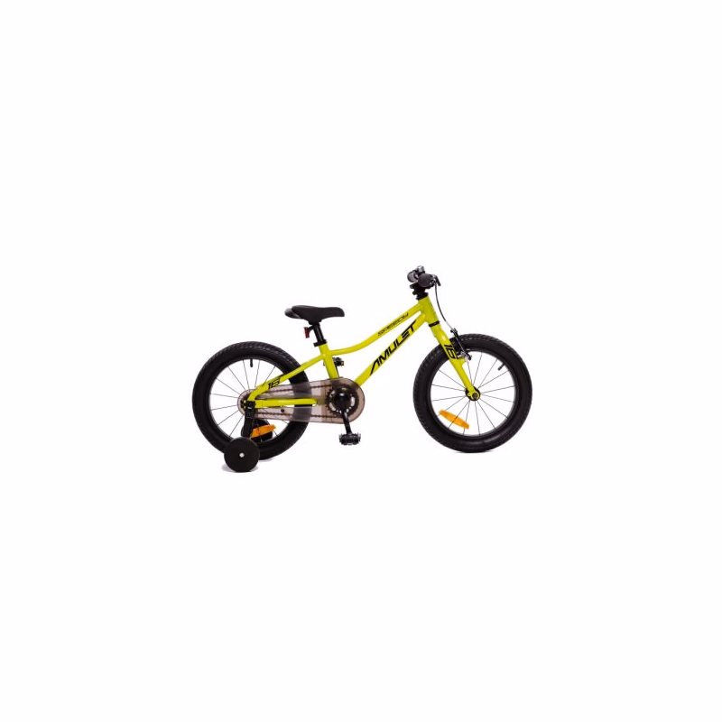 Detský horský bicykel AMULET 16 Speedy, fluo yellow black