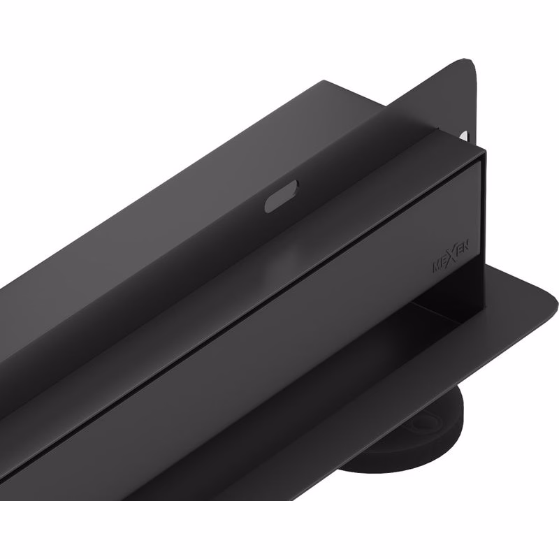 MEXEN - Flat Wall odtokový žľab stena 2v1 110 cm čierna 1730110