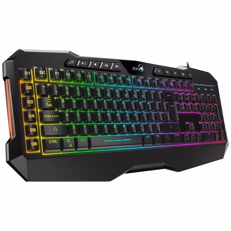GENIUS klávesnica GX GAMING Scorpion K11 Pro/ drôtová/ podsvietená/ USB/ čierna/ CZ+SK layout