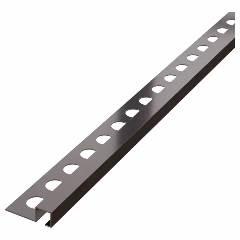 Rohový profil QS 10,5 mm x 270 cm gunmetal šedá mat