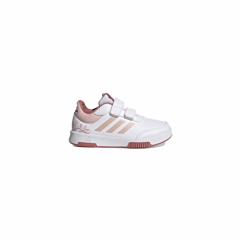 Dievčenská rekreačná obuv ADIDAS Tensaur Sport 2.0 Minnie white sandy pink preloved crimson