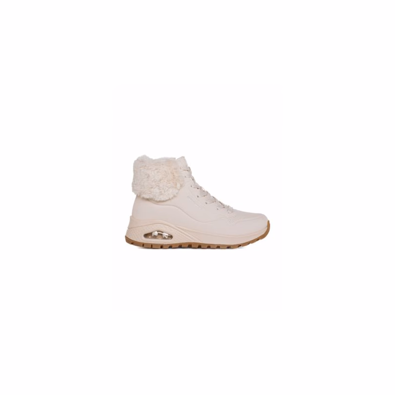 Dámske členkové zimné topánky SKECHERS Uno Rugged Fall Air W natural