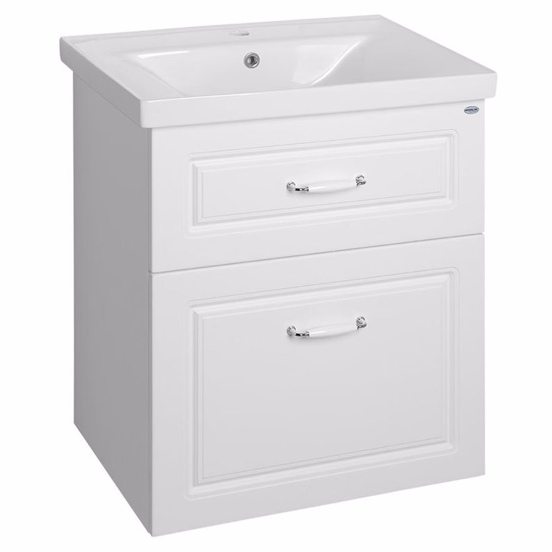 AQUALINE - FAVOLO umývadlová skrinka 61,5x72,5x44cm, biela mat FV265