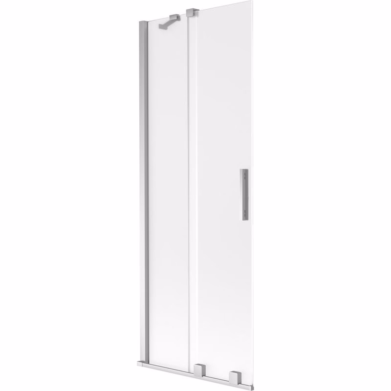 MEXEN/S - Velar dvojkrídlová posuvná vaňová zástena 70 x 150, dekor, chróm 896-070-000-31-01