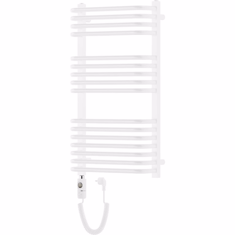 MEXEN/S - Apollo radiátor + vykurovacia tyč 860 x 450 mm, 600 W, biela W117-0860-450-2600-20