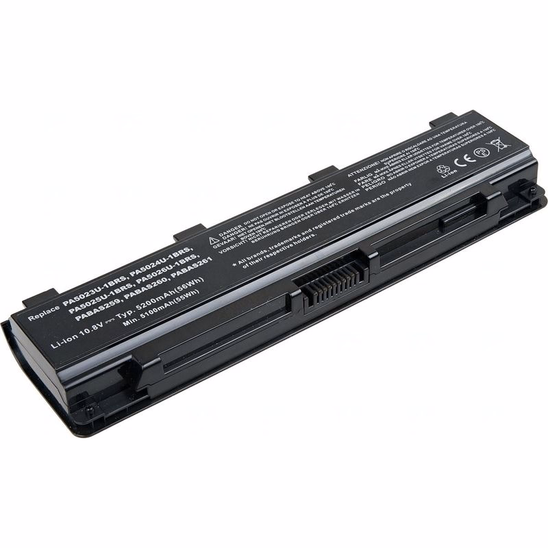 Batéria T6 Power pre Toshiba Satellite C50, C70, C800, C850, L70, L800, P800, 5200mAh, 56Wh, 6cell