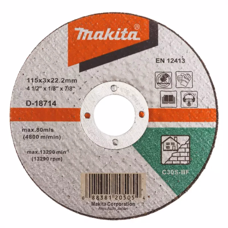MAKITA Kotúč na rezanie betónu 115x2,5 mm D-18714