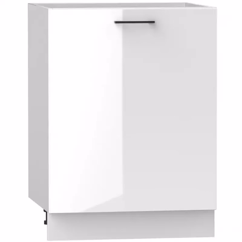 Kuchynská skrinka Oscar D60pc Pl biely lesk/biela