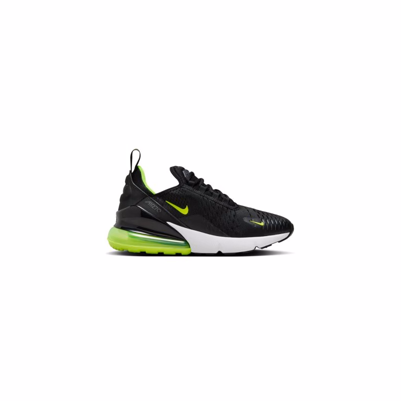 Chlapčenská rekreačná obuv NIKE Air Max 270 black lightning white volt