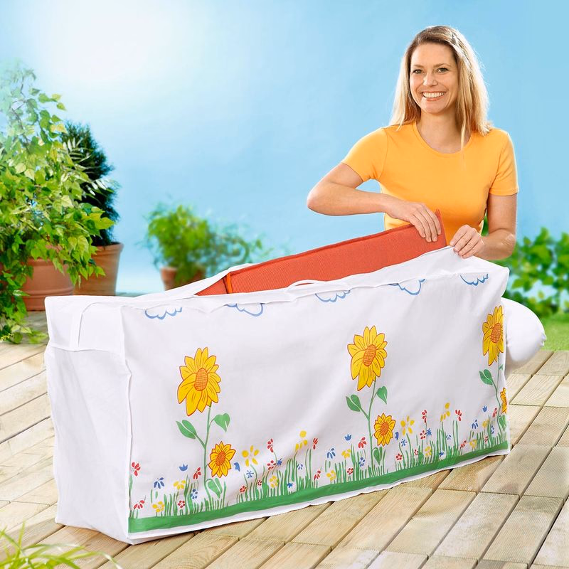 Ochranný kryt na záhradné vankúše Sunflowers