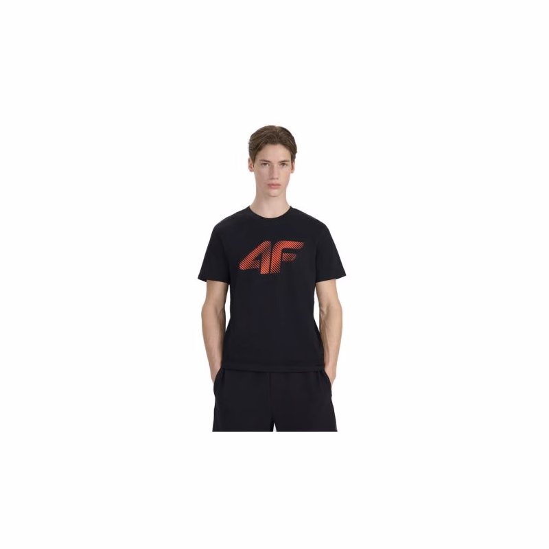 Pánske tričko s krátkym rukávom 4F TSHIRT M2257-020S-DEEP BLACK