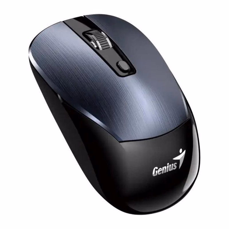 GENIUS myš NX-7125 Iron Grey/ 1200 dpi/ bezdrôtová/ Copilot/ kovovo šedá