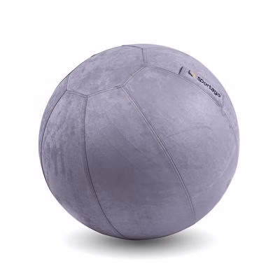 Sportago obal na gymnastický míč ze semiše - 55 cm
