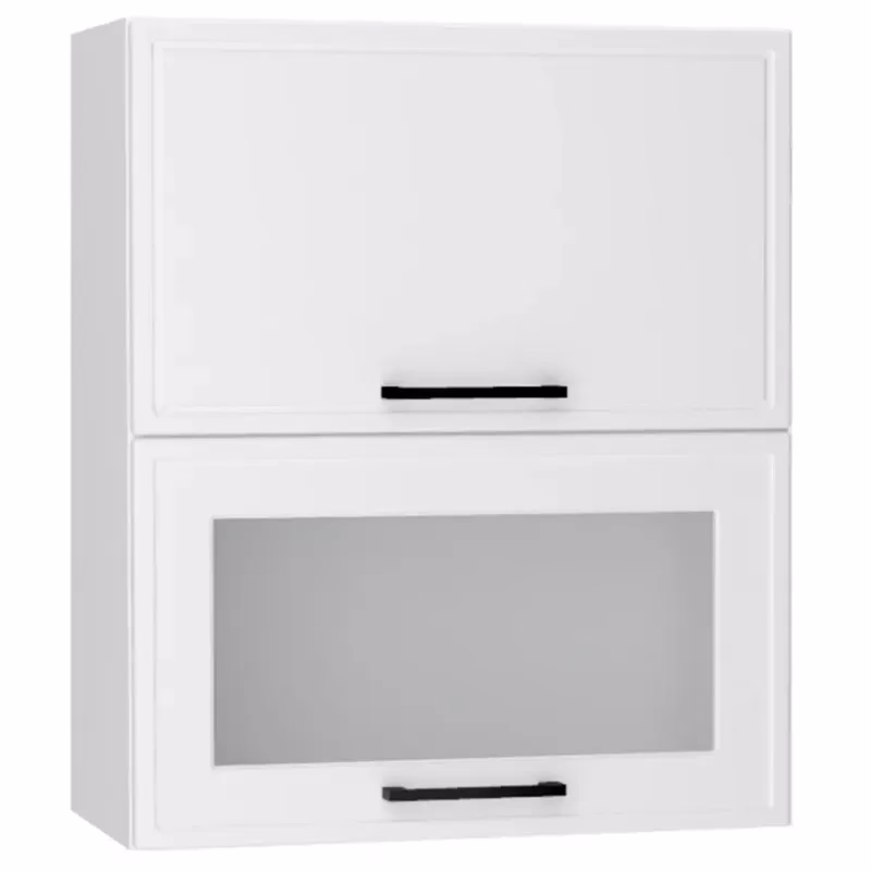 Kuchynská skrinka Emily W60grf/2 Sd biely hrášok mat