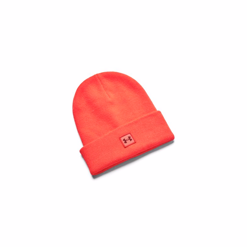 Pánska zimná čiapka UNDER ARMOUR UA Halftime Cuff-RED