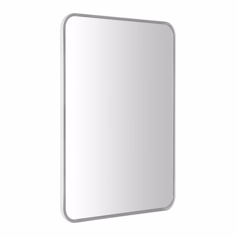 SAPHO - FLOAT LED podsvietené zrkadlo 50x70cm, biela 22571
