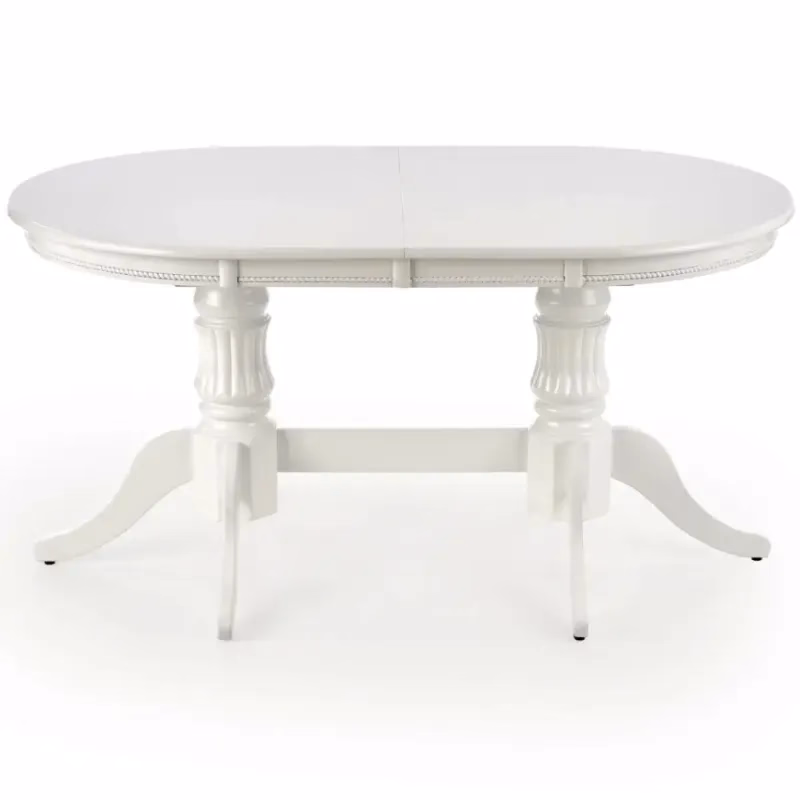 Rozkladací stôl Joseph 150/190x90cm Mdf/Drevo – Biely