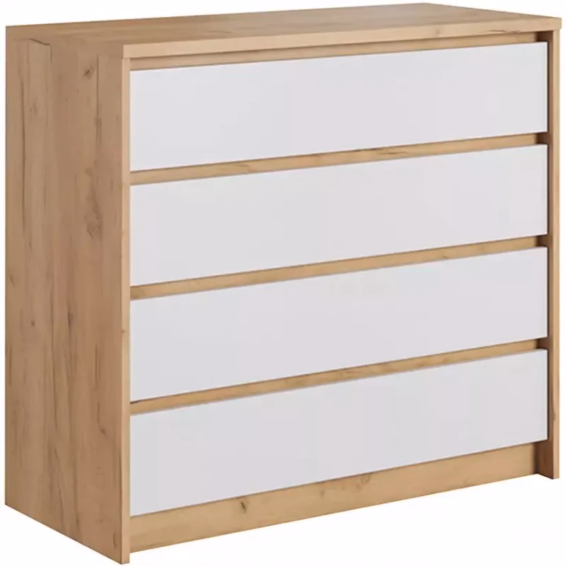 Komoda 93 4s Biela/Craft