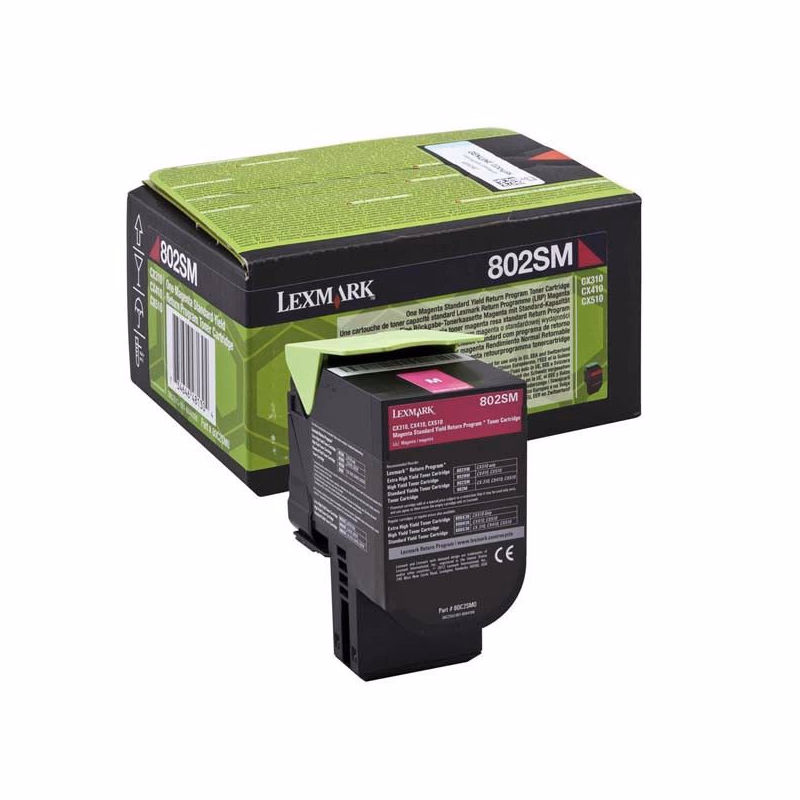 LEXMARK 802S (80C2SM0) - originálny