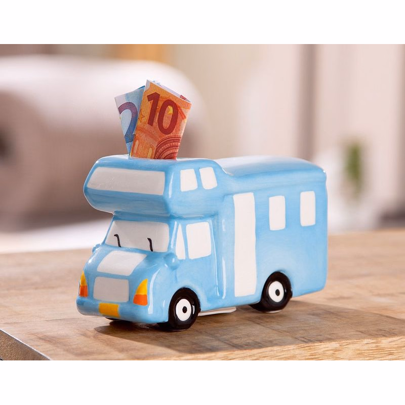 Keramická pokladnička Caravan