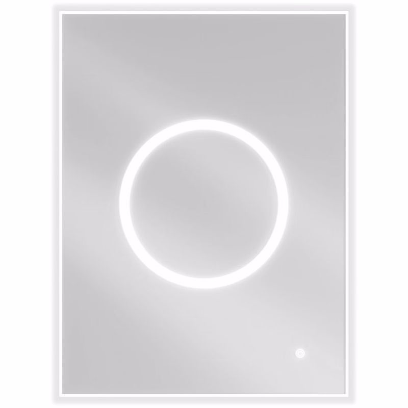 MEXEN - Koga zrkadlo s osvetlením 60 x 80, LED 600 9821-060-080-611-00