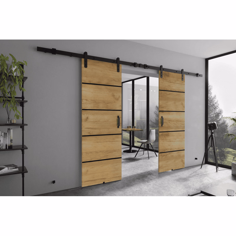 KIER Posuvné dvere LORNI PLUS DUO | 172 cm Farba: Dub craft zlatý