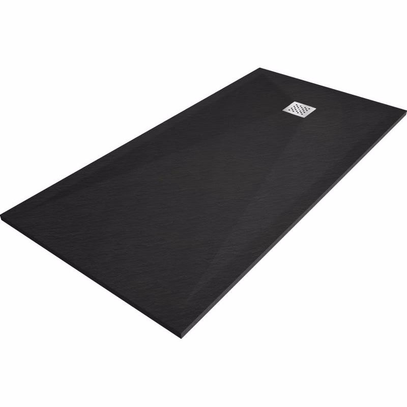 MEXEN - Stone+ sprchová vanička obdĺžniková 160x70, čierna 44707016