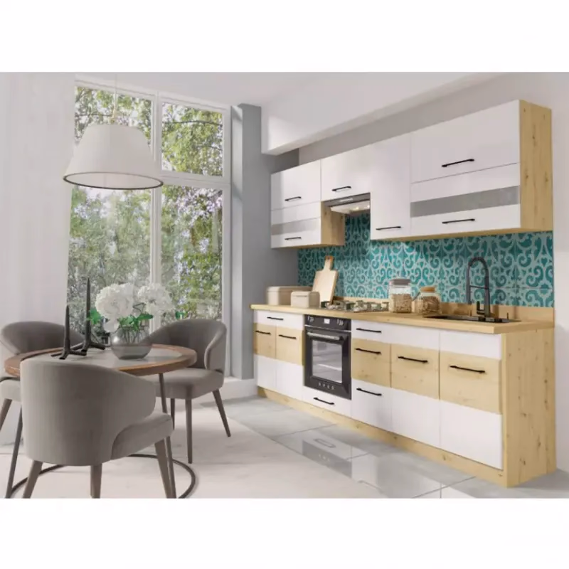 Kuchynská linka Infinity 260 C Plus s pracovná doska white artisan