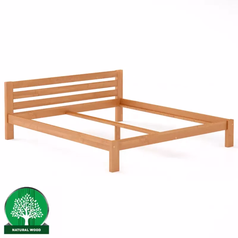 Posteľ borovica LK105–200x200 jelša
