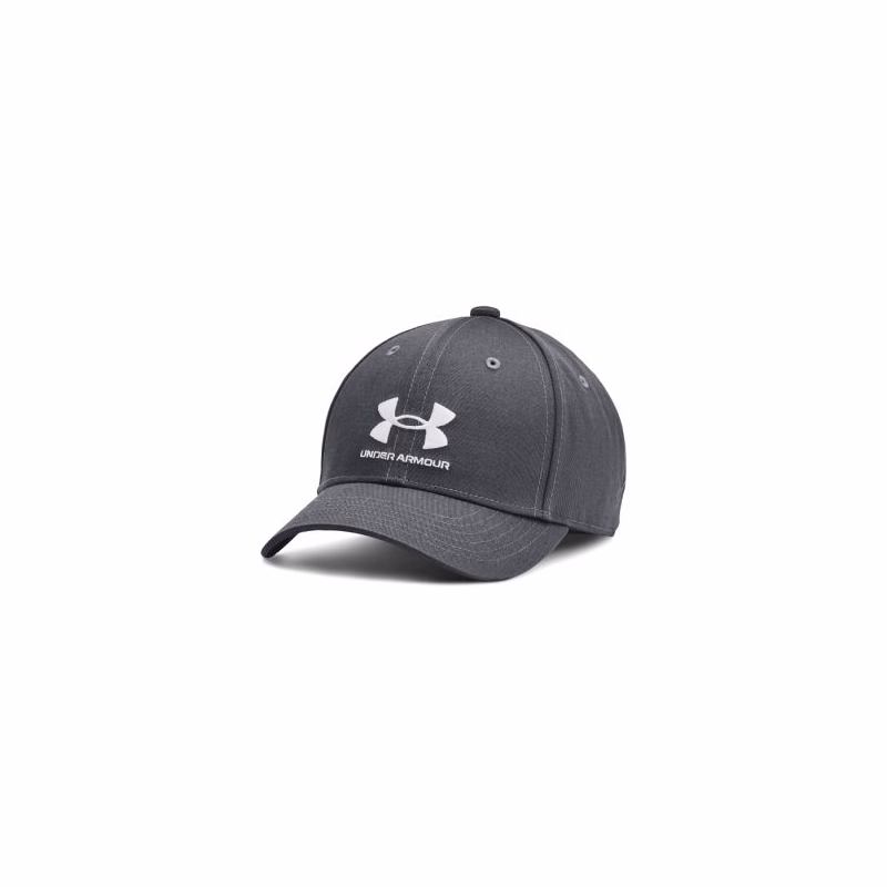 Detská šiltovka UNDER ARMOUR Youth Branded Lockup Adj-GRY