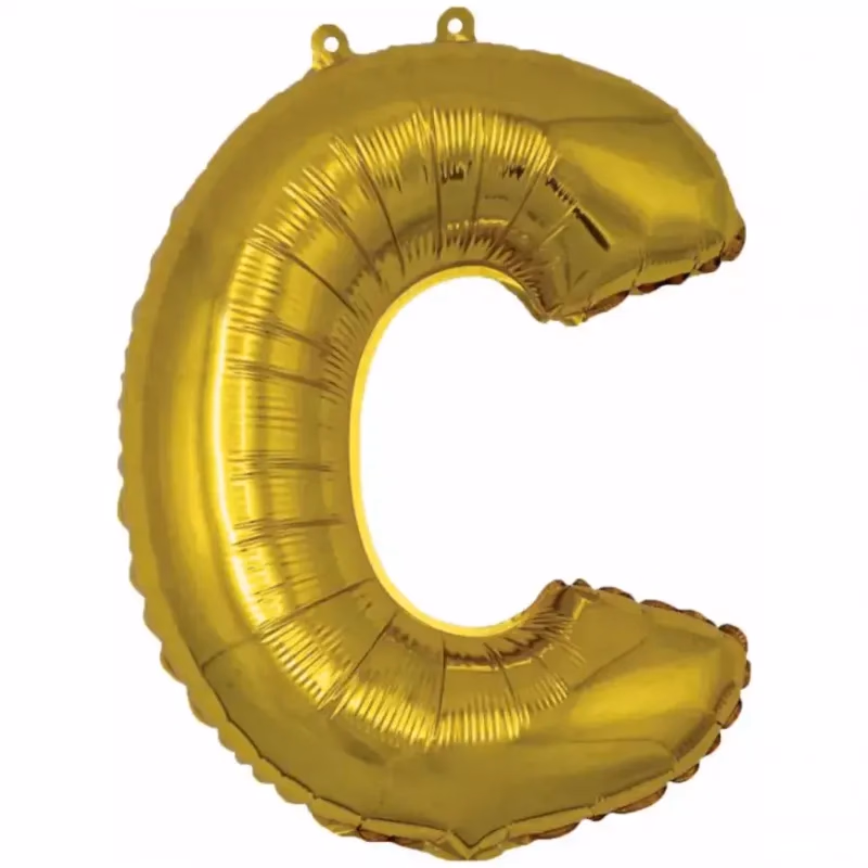 Fóliový balón písmeno C My Party 30cm
