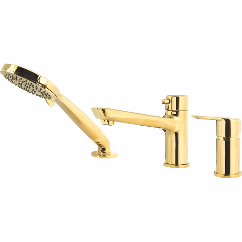 DEANTE - Arnika gold Vaňová batéria, 3otvorová BQA_Z13M