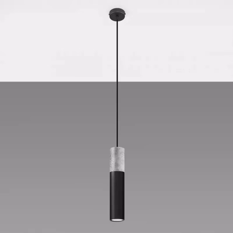 Závesná lampa Pennala 1 čierna