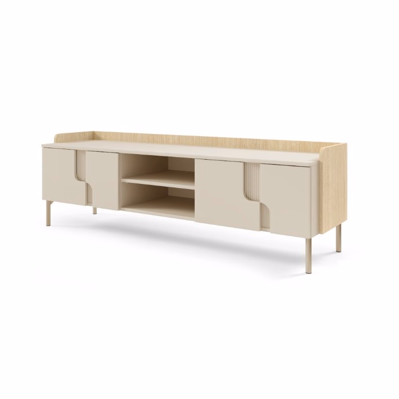 Meblar  TV stolík POSITANO P10 | dub Mavelie / macadamia