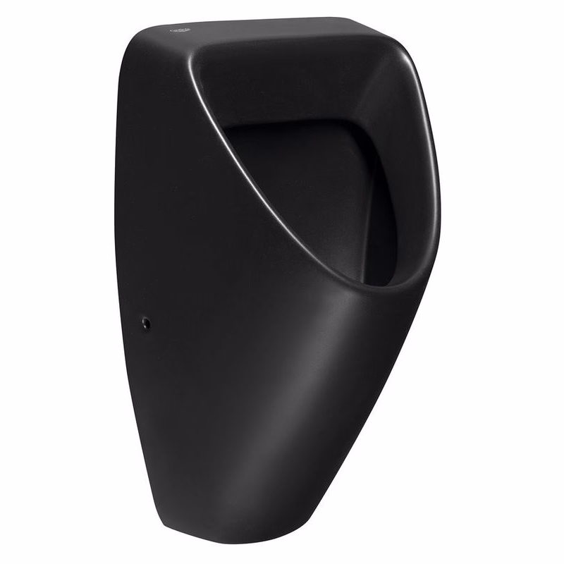 SAPHO - SCHWARN BLACK keramický urinál, zadný prívod, zadný odpad, čierna mat 201.701.6