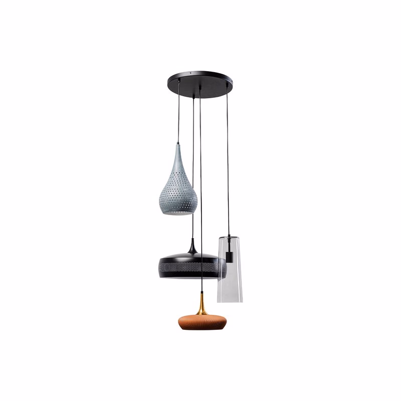 Melange visiaca lampa viacfarebná Ø64 cm