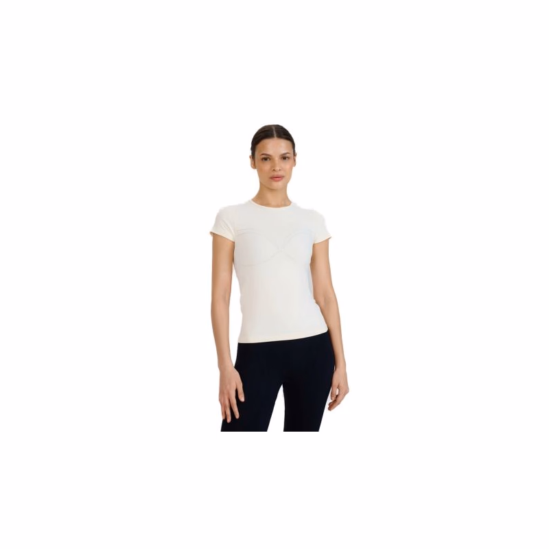 Dámske tréningové tričko s krátkym rukávom 4F TSHIRT FNK F1270-11S-OFF WHITE