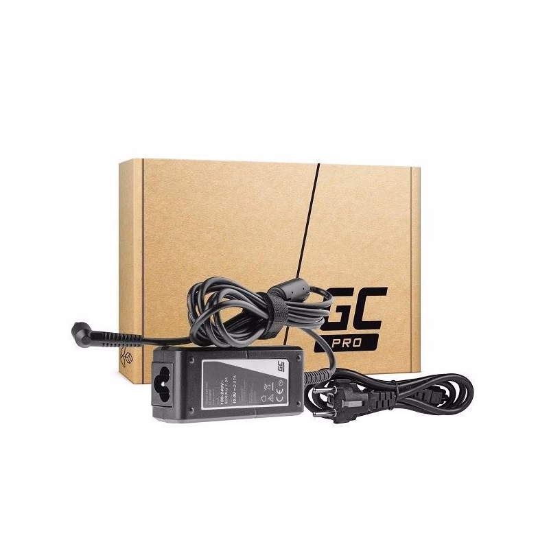 Green Cell PRO Charger / AC adaptér 19V 2.37A 45W pre Asus ZenBook UX21E UX31E, Acer Chromebook 11 CB3-111 13 CB5-311