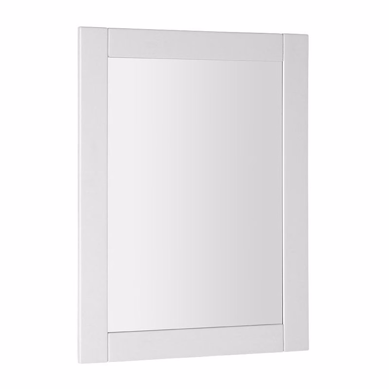 AQUALINE - FAVOLO zrkadlo v ráme 60x80cm, biela mat FV060