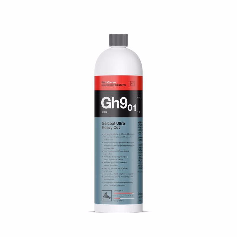 KOCH CHEMIE - Koch Chémia Brúsna leštenka pre gelcoaty a laky na lode Koch Gelcoat Ultra heavy Cut 1 l č.511001 EG4511001