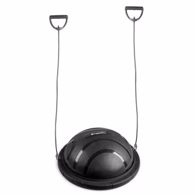 inSPORTline Dome Edge s gumovými expandermi čierna