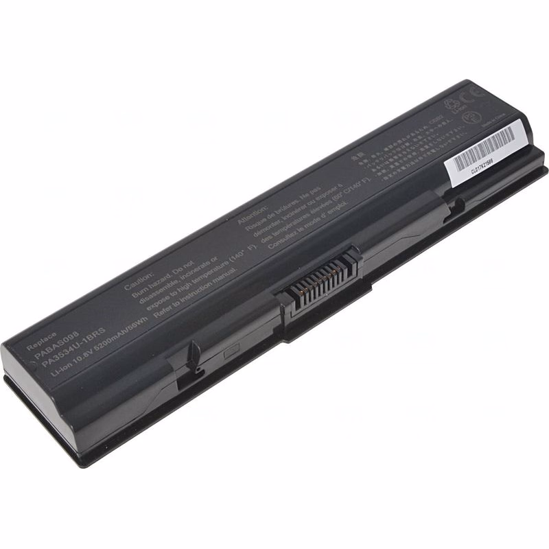 Batéria T6 Power pre Toshiba Satellite A200, A300, A500, L200, L300, L450, 5200mAh, 56Wh, 6cell