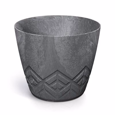 DARE200E-S433 plastový kvetináč 19,8 cm marengo