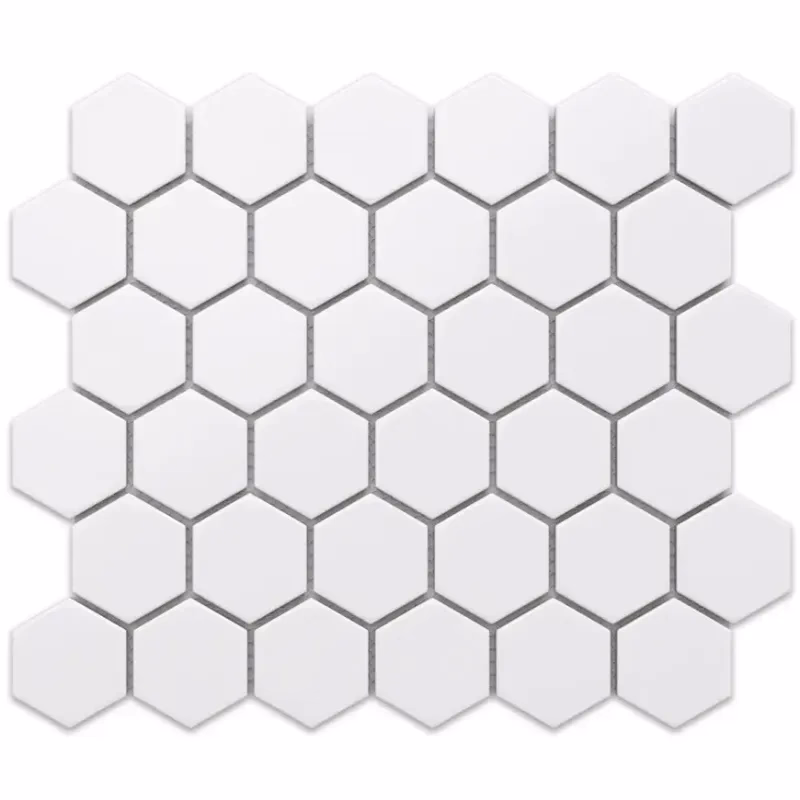 Mozaika hexagon White Mat Big 27,7/32,3