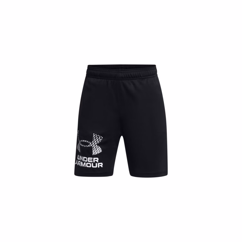 Chlapčenské tréningové kraťasy UNDER ARMOUR UA Tech Logo Shorts-BLK