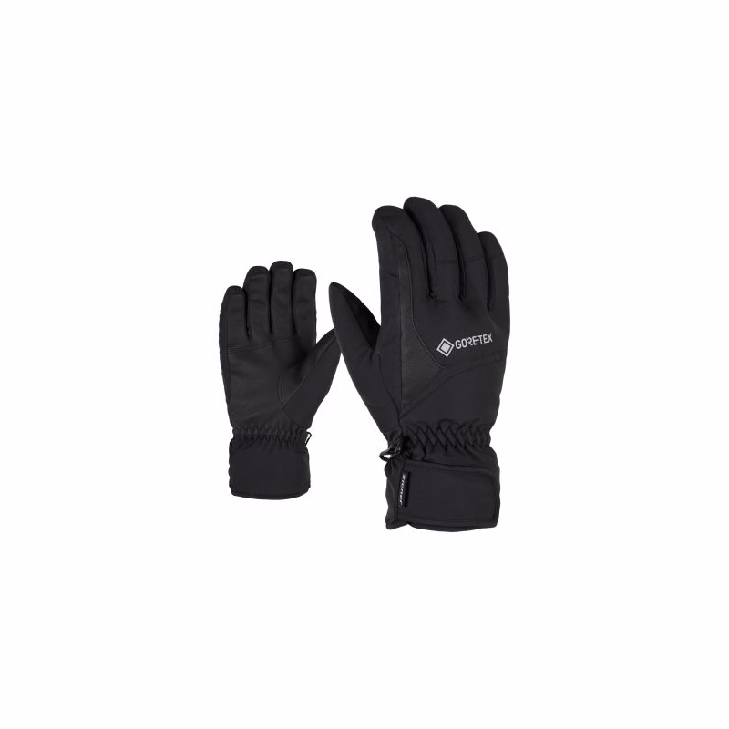 Pánske lyžiarske rukavice ZIENER GARWEN GTX-801059-12-black