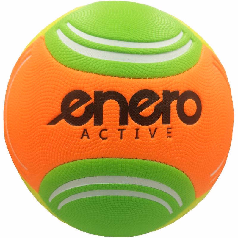 Plážová futbalová lopta ENERO Active veľ. 5, zeleno-oranžový